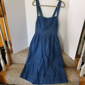 GAP Blue Midi Dress